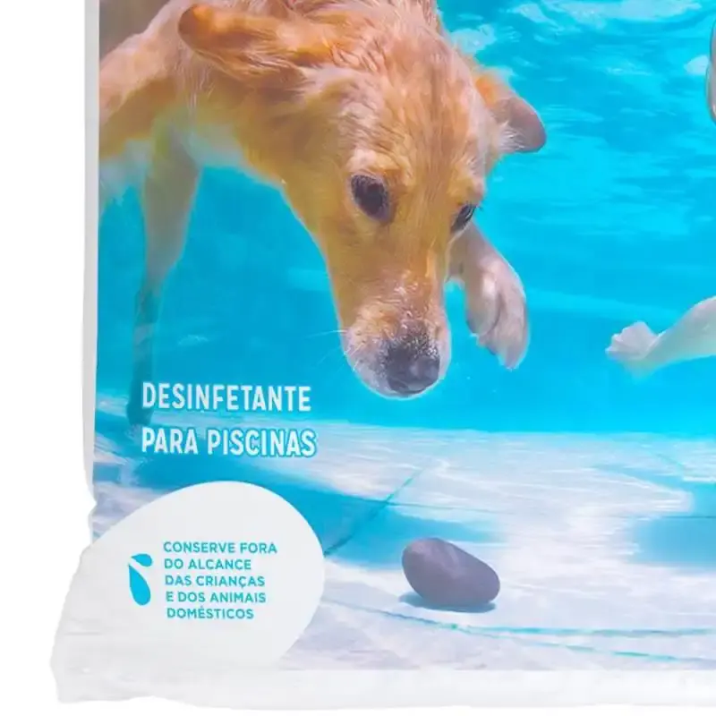 Cloro Granulado Dicloro de Sódio p/ Piscinas e Hidrotanques Light Blue 1.0 KG MONTREAL — fotografia 4
