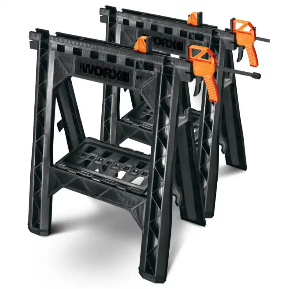 Bancada de trabalho tipo cavalete sidekick WX066 Worx — fotografia 9