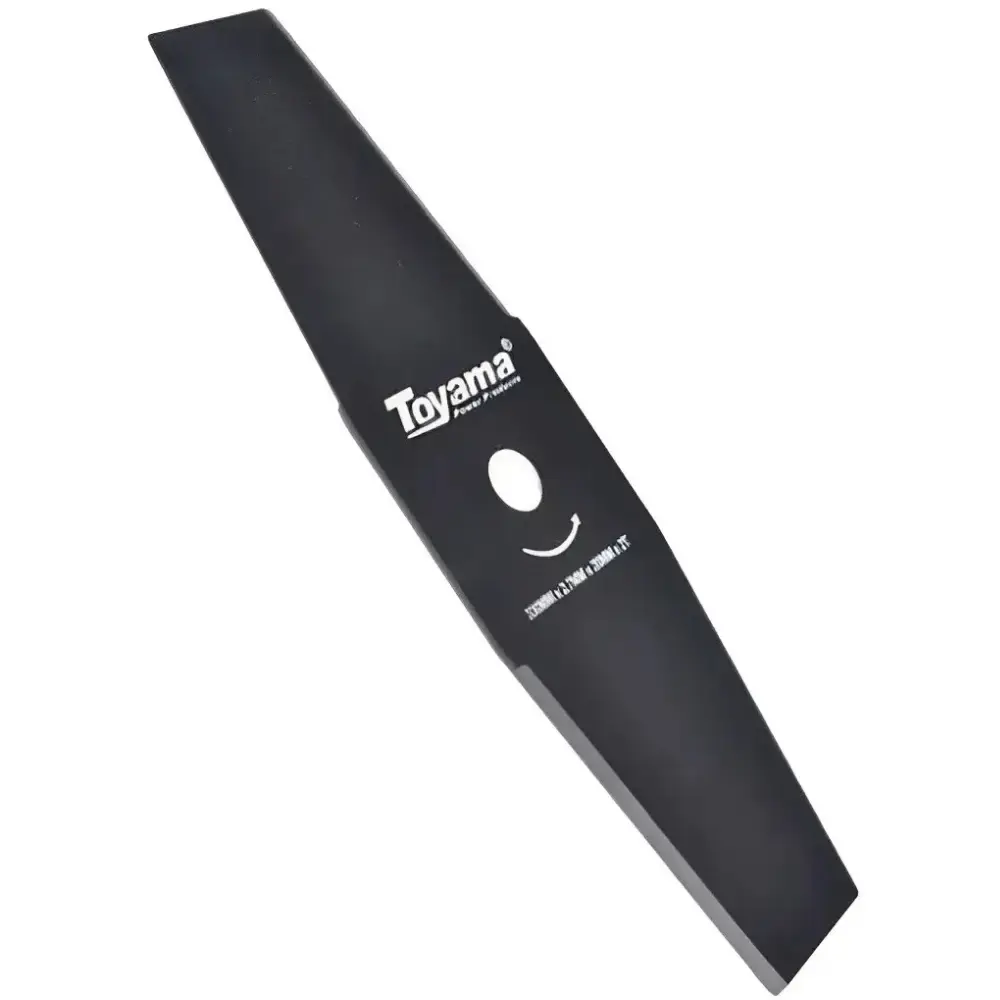Lamina 2 pontas para roçadeira 350×25,4×2,7MM Toyama — fotografia 3