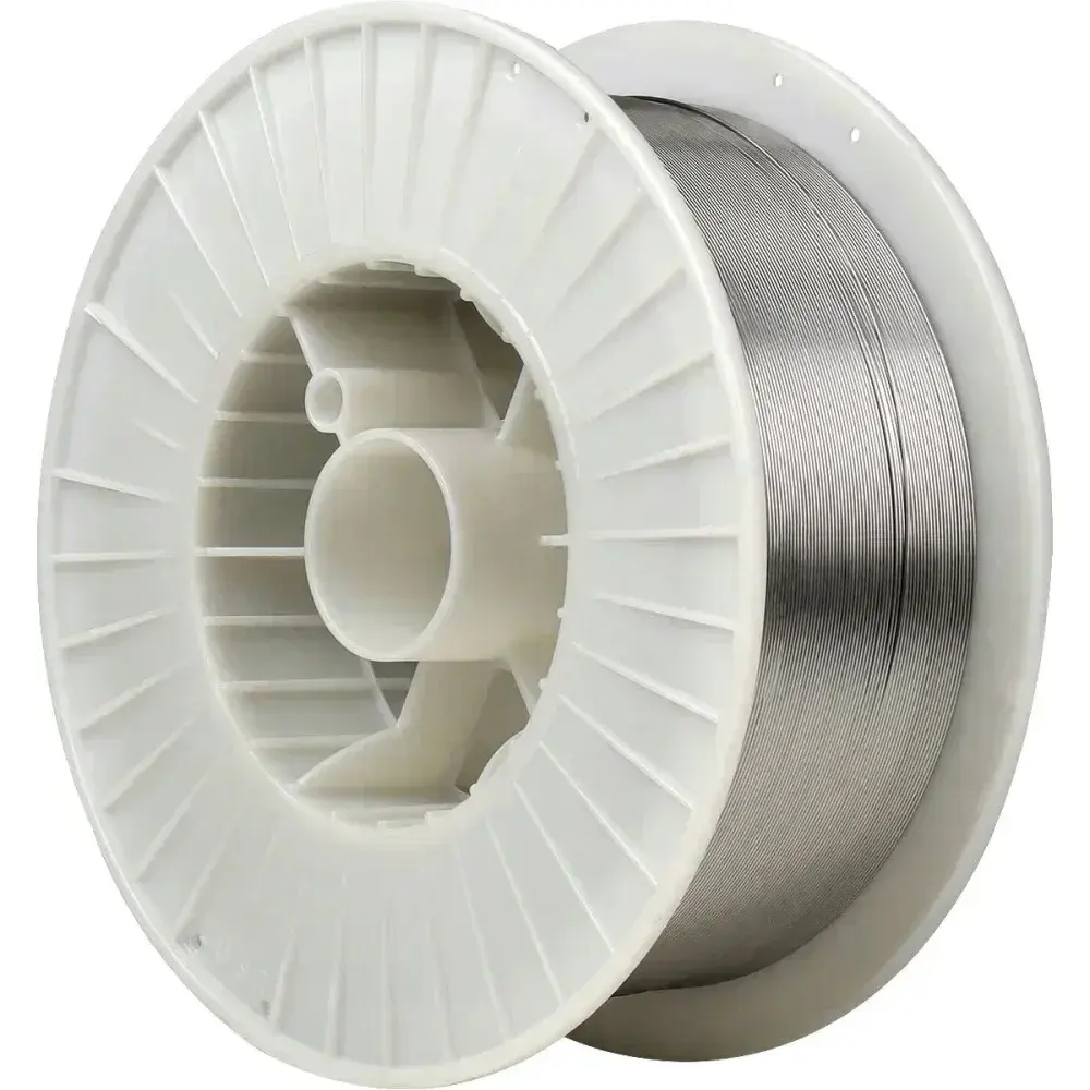 Arame de solda mig aço inox 308L 0,8MM 15KG Worker — fotografia 3