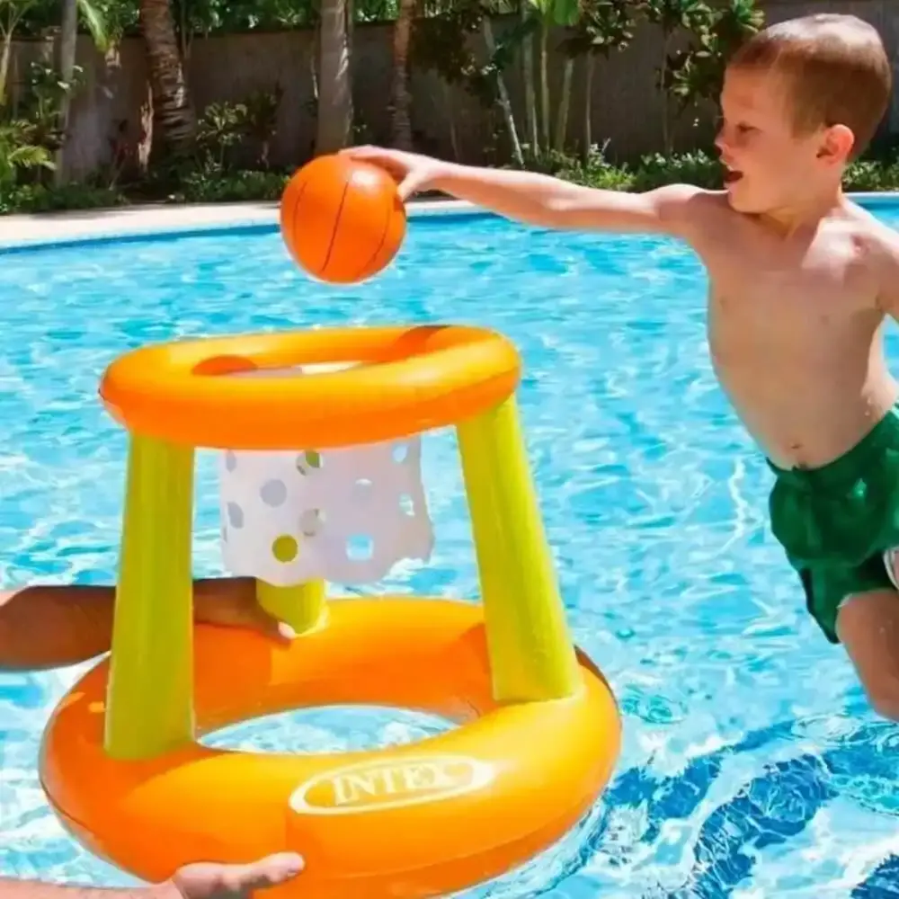 Cesta de basquete flutuante para piscinas 58504 infantil Intex — fotografia 5
