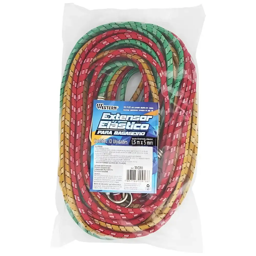 Extensor elástico para carga 1,5 MT com 10 unidades Western