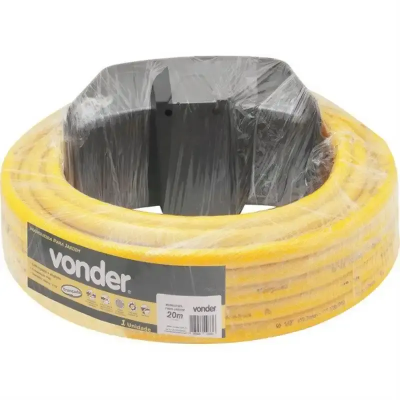 Mangueira super flexível para jardim 20 metros com suporte Vonder — fotografia 2