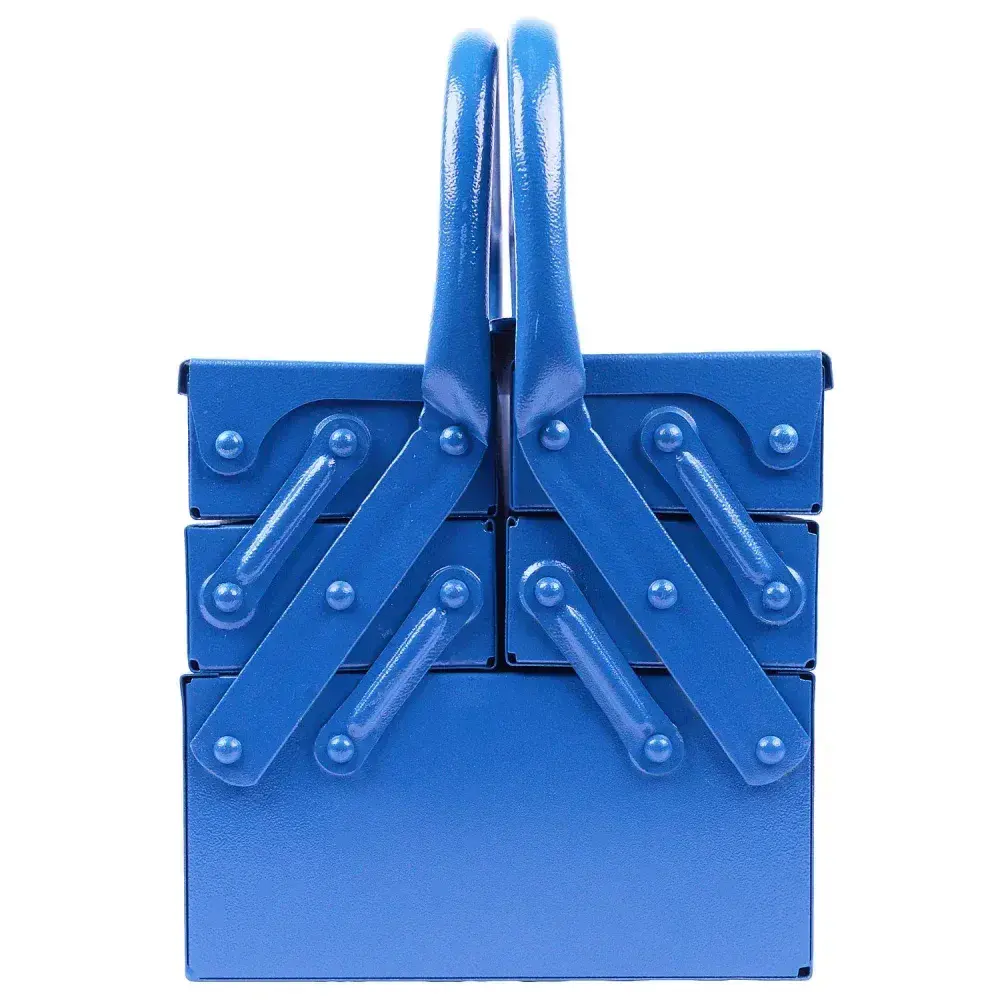 Caixa sanfonada reforçada 5 gavetas 50X20X21CM MOD08 Fercar — fotografia 8