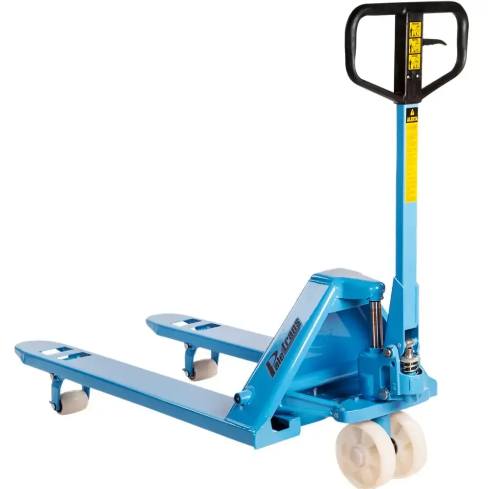 Paleteira transpalete manual 530 MM 3.000 KG roda dupla TM3000 RTN Paletrans