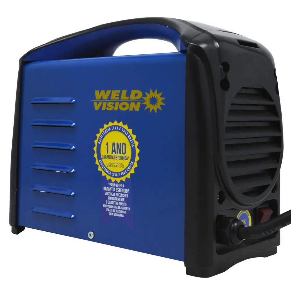 Inversora de solda eletrodo 140A ZX7-140 weld vision - 127V monofásica — fotografia 5