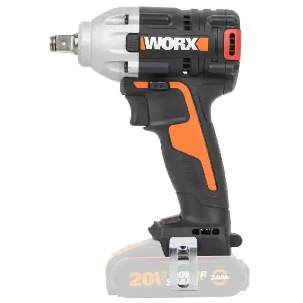 Chave de impacto 1/2POL 300NM com bateria 20V 2,0AH e carregador 16-20V bilvot worx Positec — fotografia 2