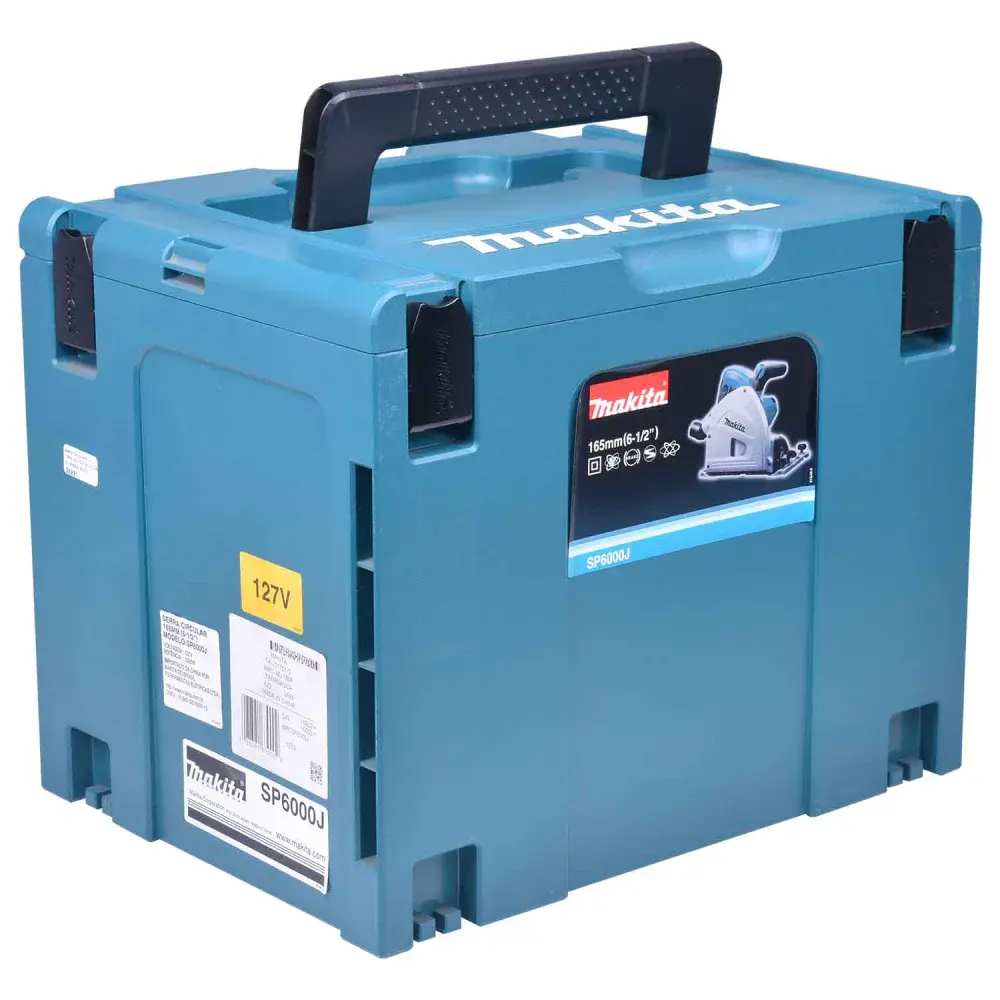 Serra circular de trilho 165MM 1300W SP6000J 220V Makita — fotografia 5