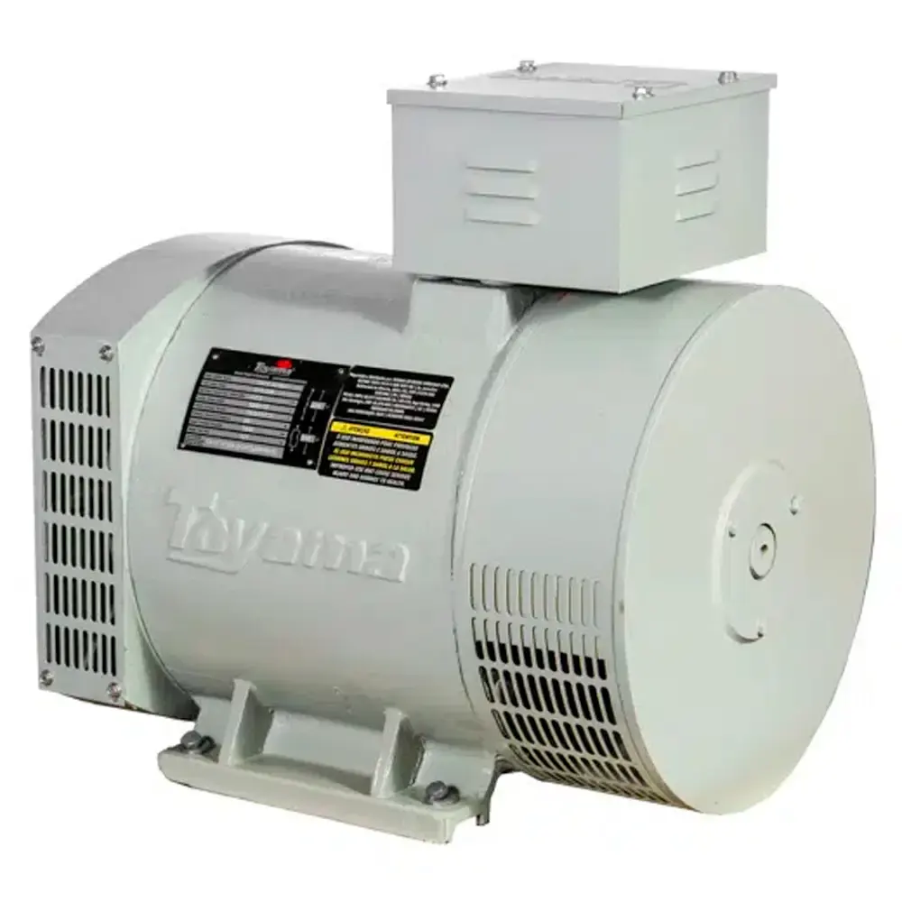 Alternador 5,2 KVA monofásico 127/220V TA5.2CS 4 polos 270-002 Toyama Bivolt — fotografia 4