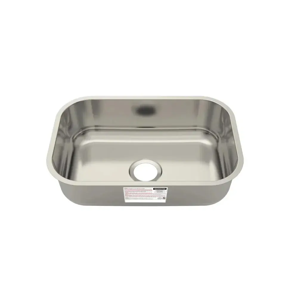 Cuba de embutir lavínia standard 18L aço inox Tramontina — fotografia 3
