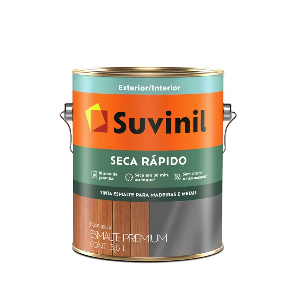 Esmalte corproteção acetinado branco 3,6L Suvinil