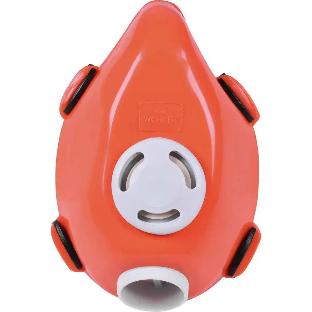 Respirador fit semifacial Worker com encaixe para filtro