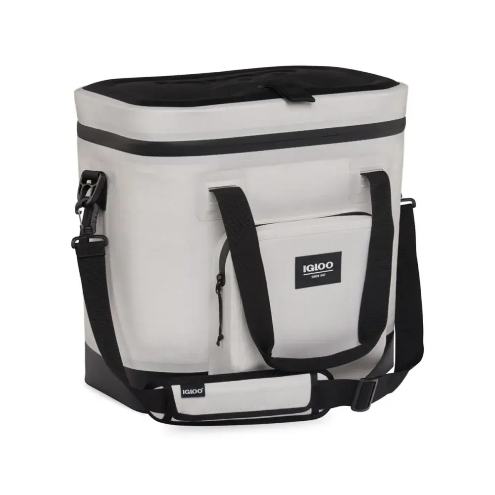 Mochila térmica trailmate branca para aprox 30 latas da Igloo