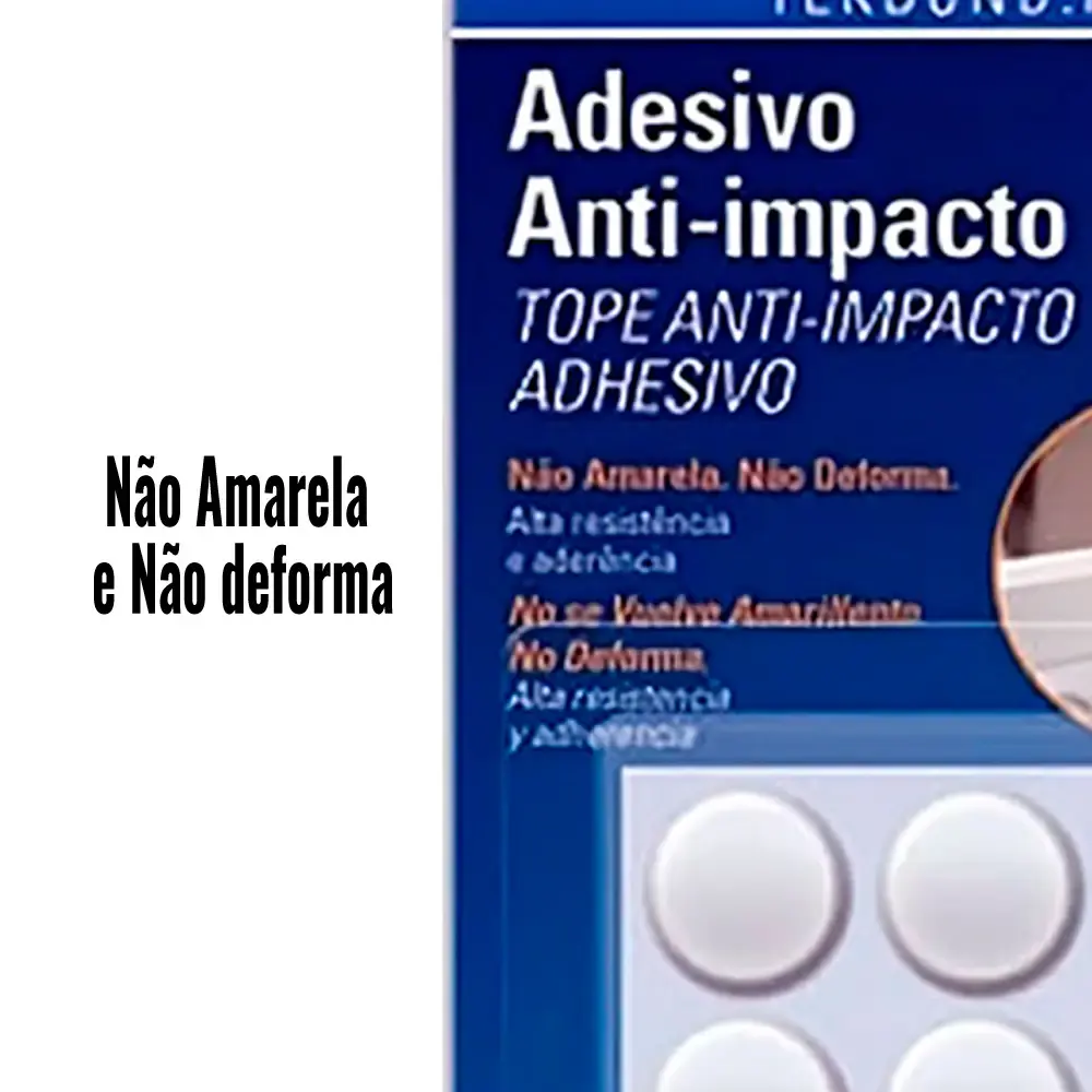 Adesivo Silicone Anti-Impacto Multiuso para Casa Bumper P 12 unidades 23401001200 TEKBOND — fotografia 5