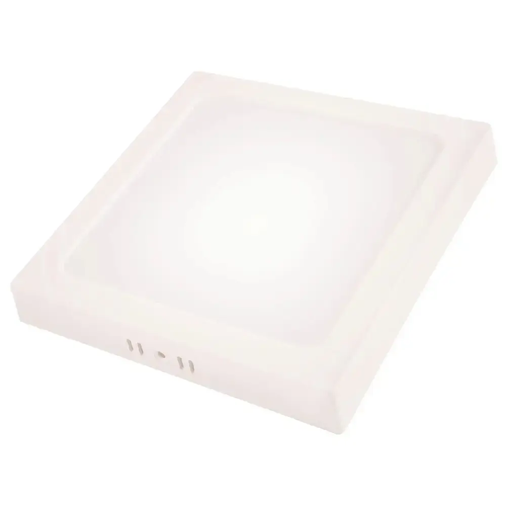 Plafon led quadrado sobrepor 18W 6500K luz branca 58026305 Tramontina — fotografia de referência