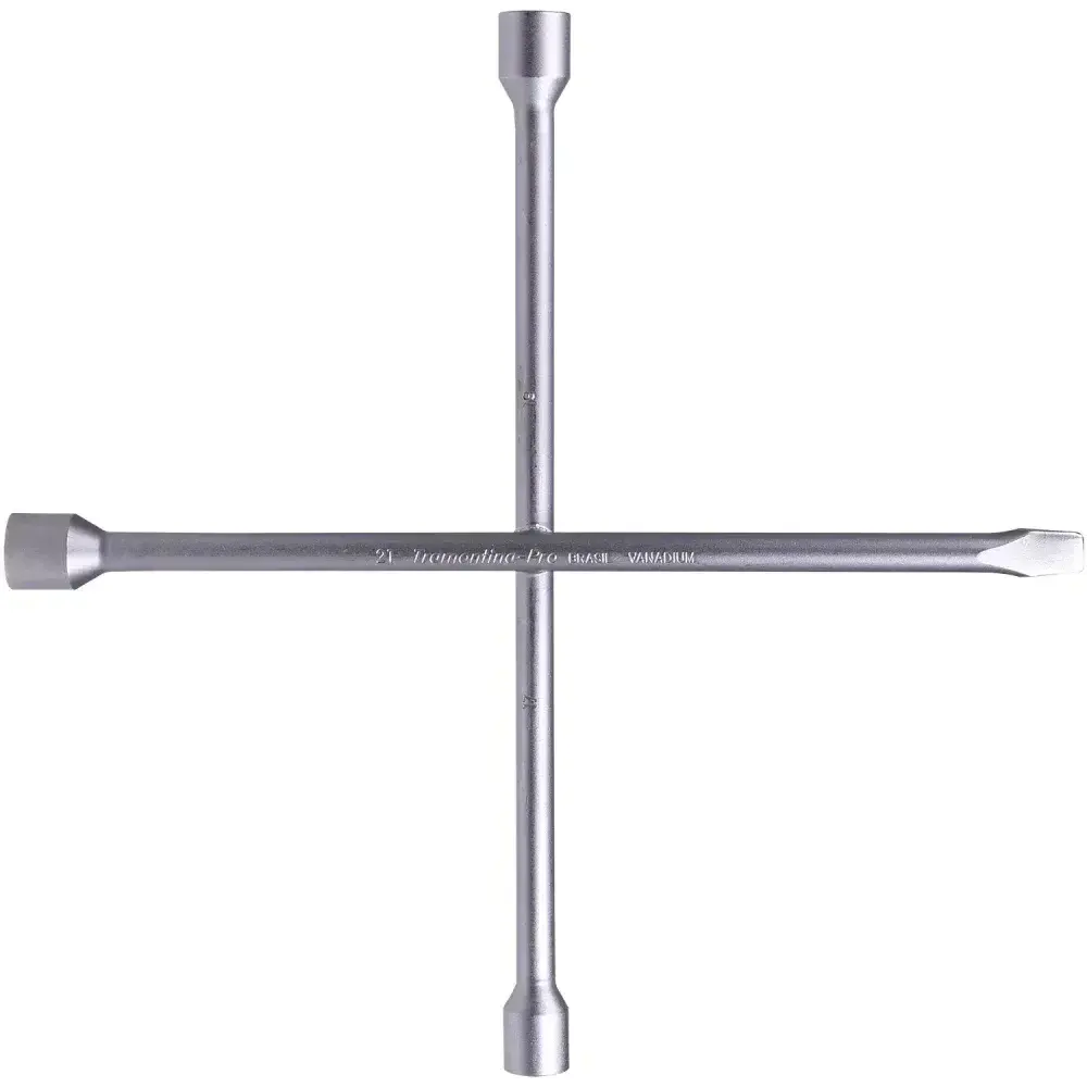 Chave de roda cruz com espátula 17X19X21 mm Tramontina — fotografia 6