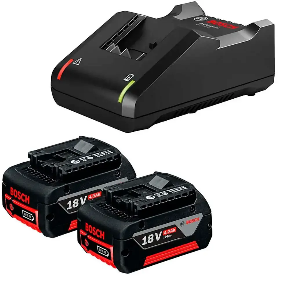 Chave de impacto à bateria 18V 1/2 POL brushless 1000NM 2 baterias 4,0AH, carregador bivolt e bolsa Bosch — fotografia 8