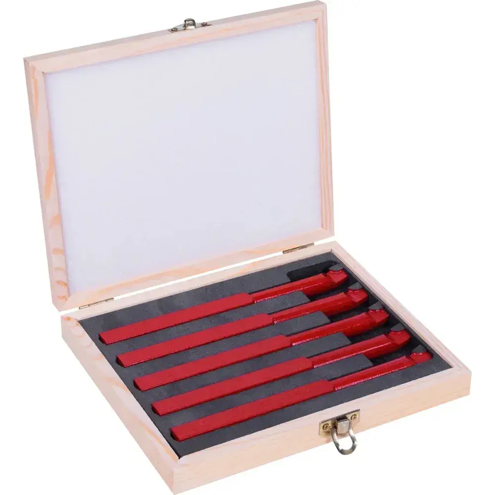 Kit de ferramentas soldadas para torno iso 9 1212 d P30 - 5 peç da Bumafer — fotografia 9