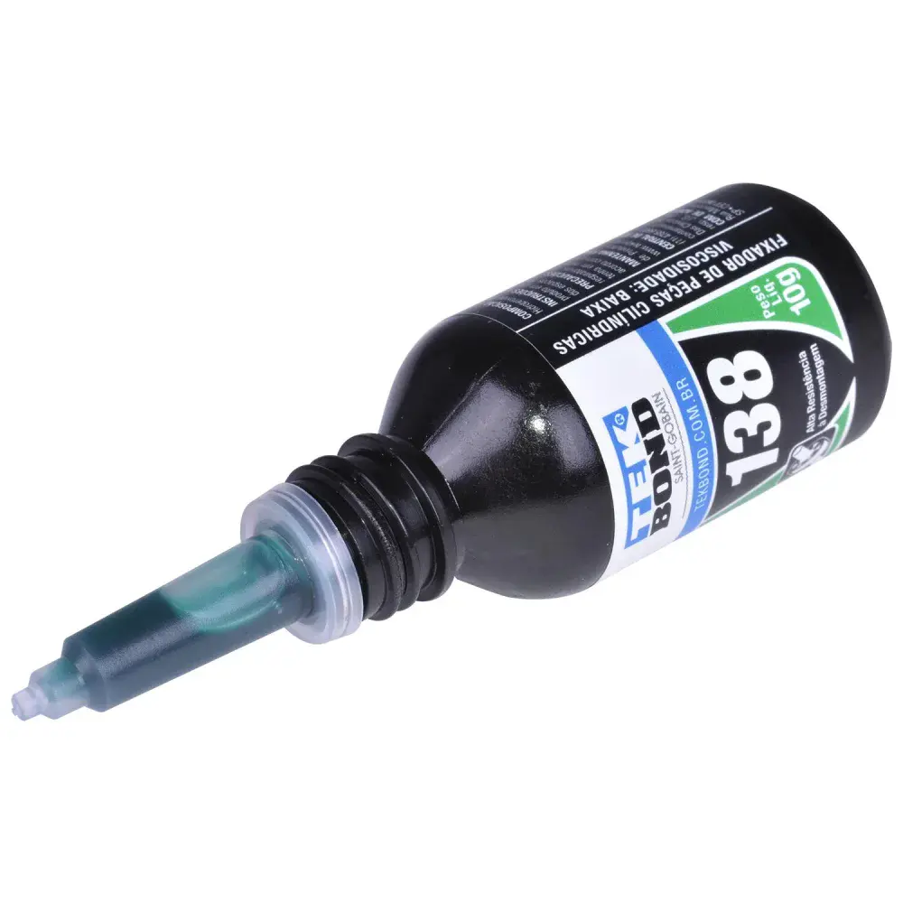 Adesivo fixa rolamento 138 verde 10 g Tekbond — fotografia 4