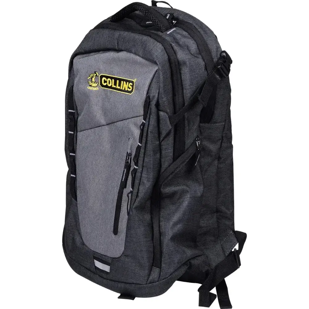 Mochila para notebook cinza/ grafite até 10 kg Collins — fotografia 6