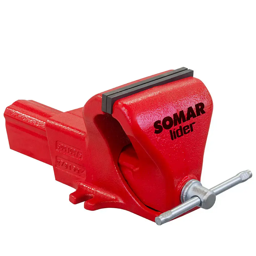 Morsa torno de bancada 5 POL com mordente Somar