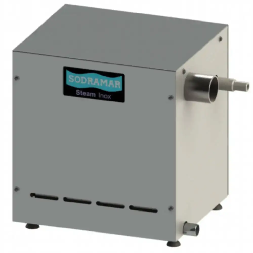 Sauna Steam inox 15 kw 25M3 Bif/Trif 220V SODRAMAR 220 V — fotografia de referência