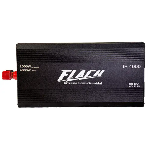 Inversor de tensão IF4000-3 semi senoidal 12V/127V - Flach