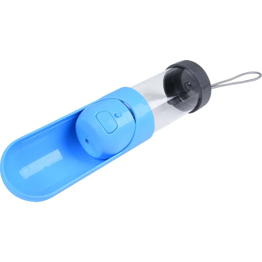 Garrafa de água portátil para cachorro azul 300ML Kala — fotografia 3