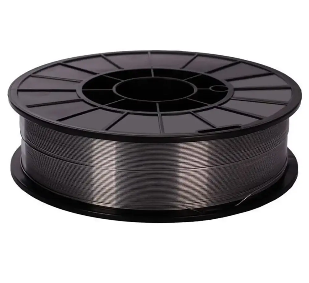 Arame para solda MIG tubular 0.8MM rolo com 5.0 KG Evald — fotografia 4