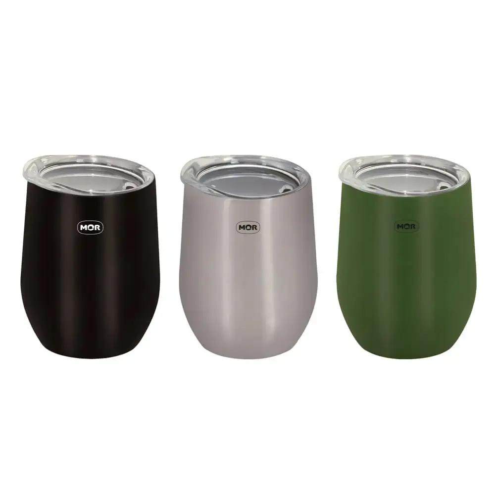Copo Térmico com Tampa 360 ml Várias Cores MOR