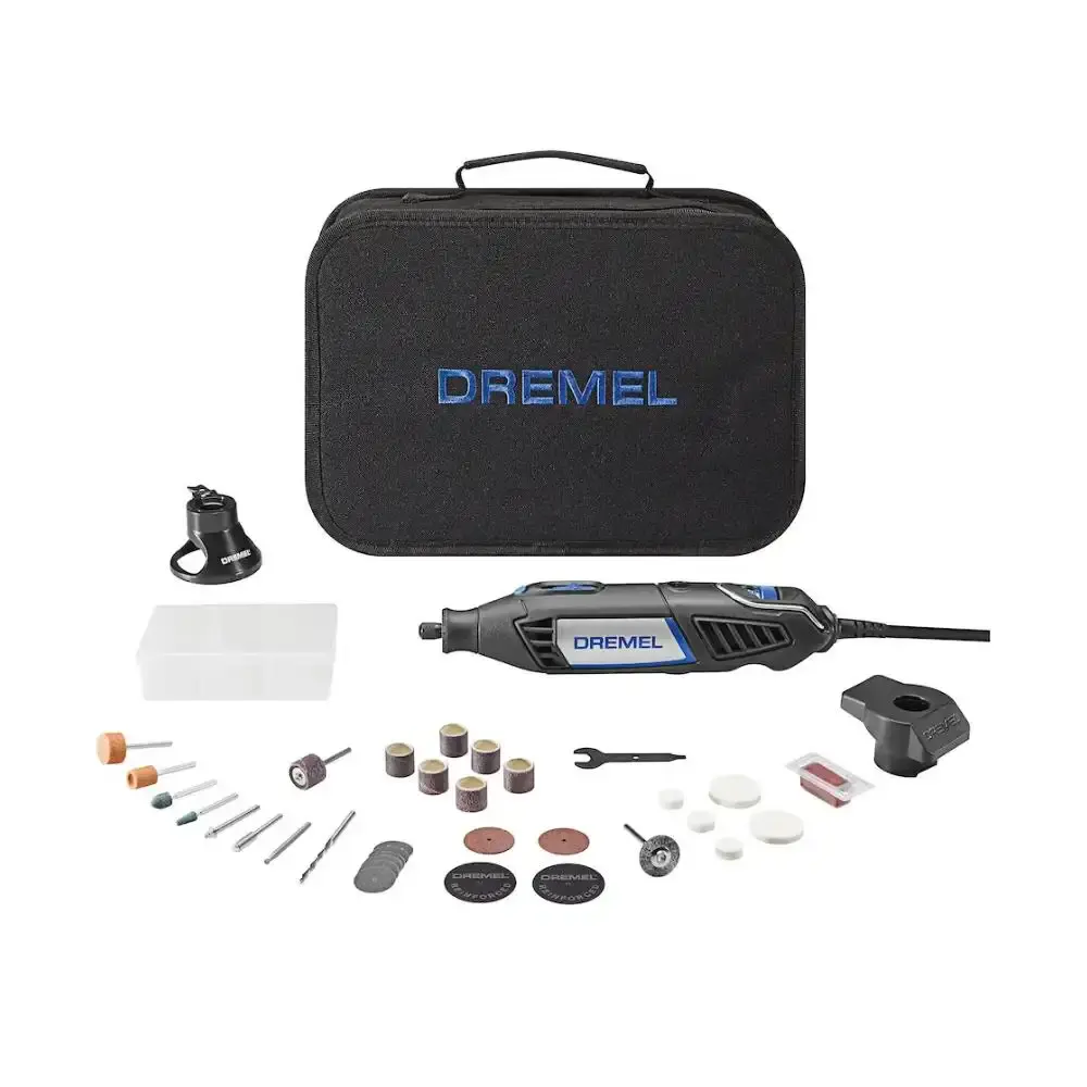 Micro retífica 175W 32 acessórios e 2 acoplamentos Dremel 110 V — fotografia de referência