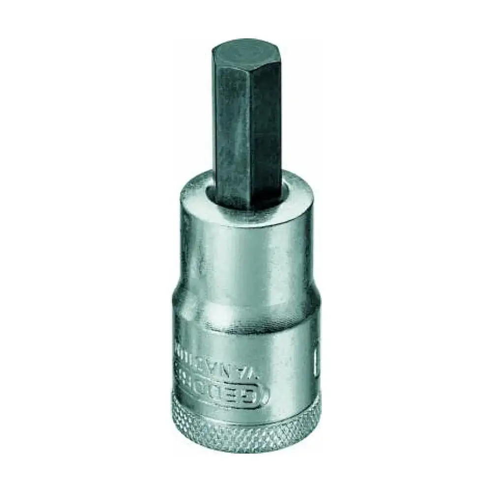 Chave soquete hexagonal em cromo vanádio 5MM Gedore — fotografia 3