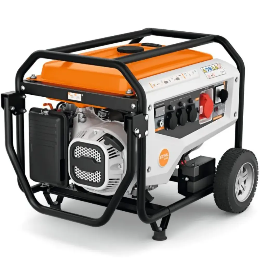 Gerador a gasolina 10 KVA 220V e 9,13 KVA 127V 4 tempos GR 80 Stihl — fotografia 5