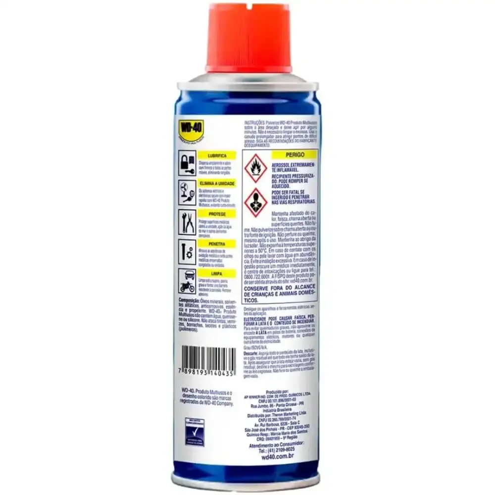Lubrificante multiuso spray aerossol 300 ML EZ flex Wd-40 — fotografia 3