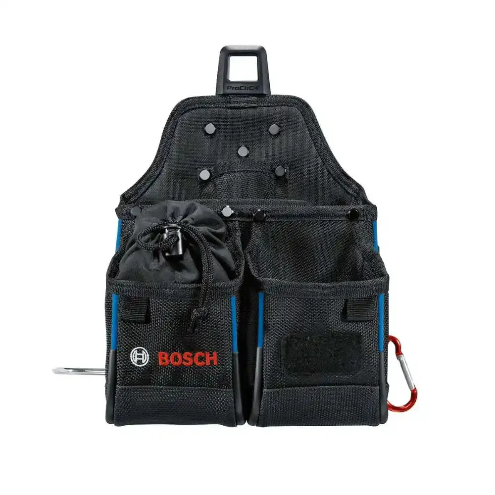 Cinturão para ferramentas com 2 bolsas em poliéster proclick Bosch — fotografia 6