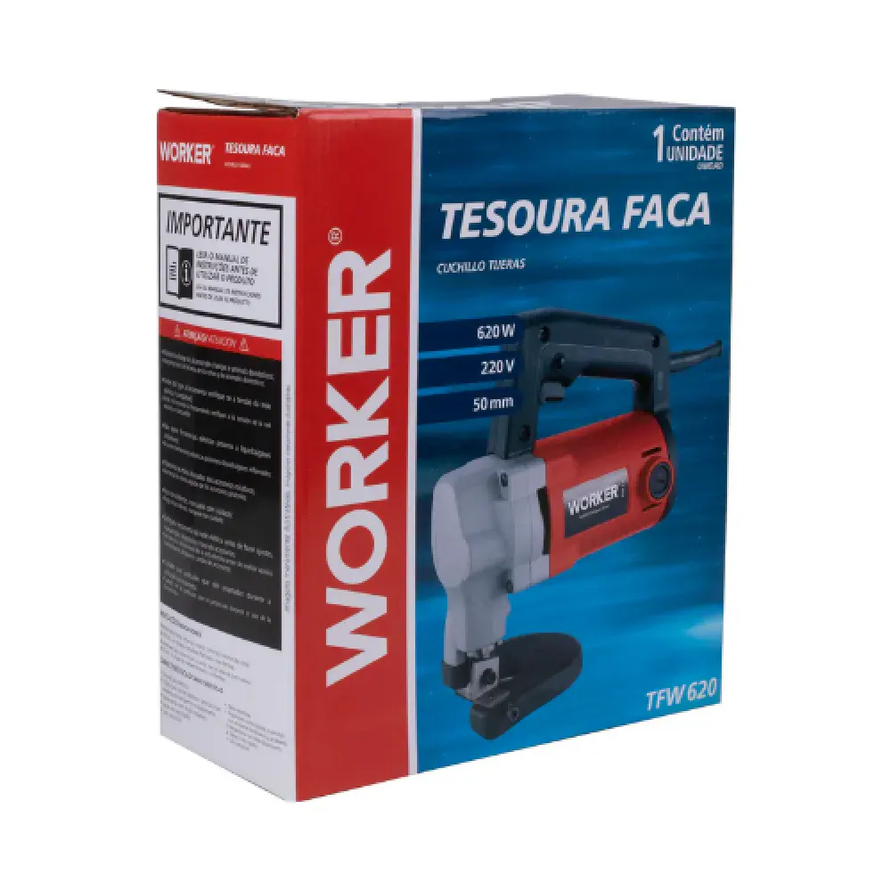 Tesoura faca 620W Worker — fotografia 5