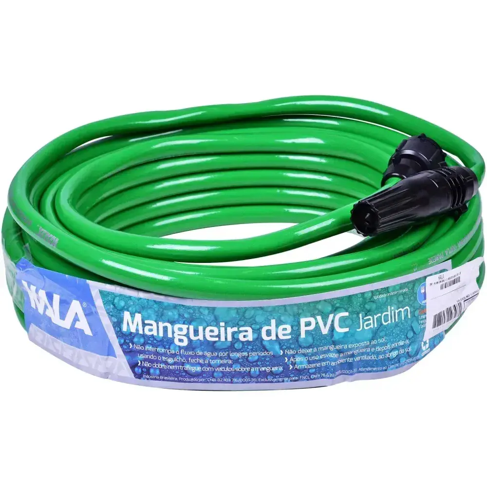 Mangueira de jardim parede dupla verde 7/16 15M Kala — fotografia 8