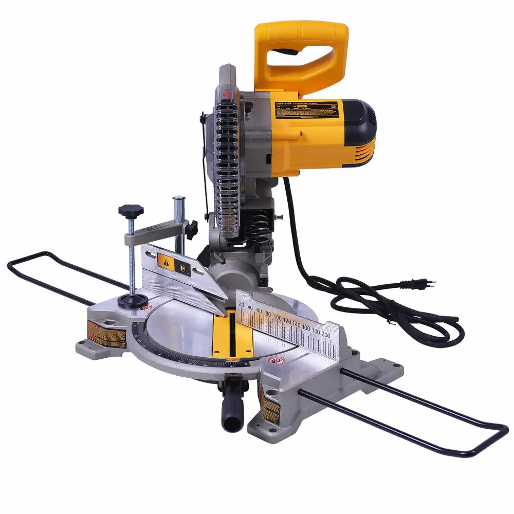 Serra de meia esquadria com coletor de pó 10 1650W 127V Dewalt — fotografia 2