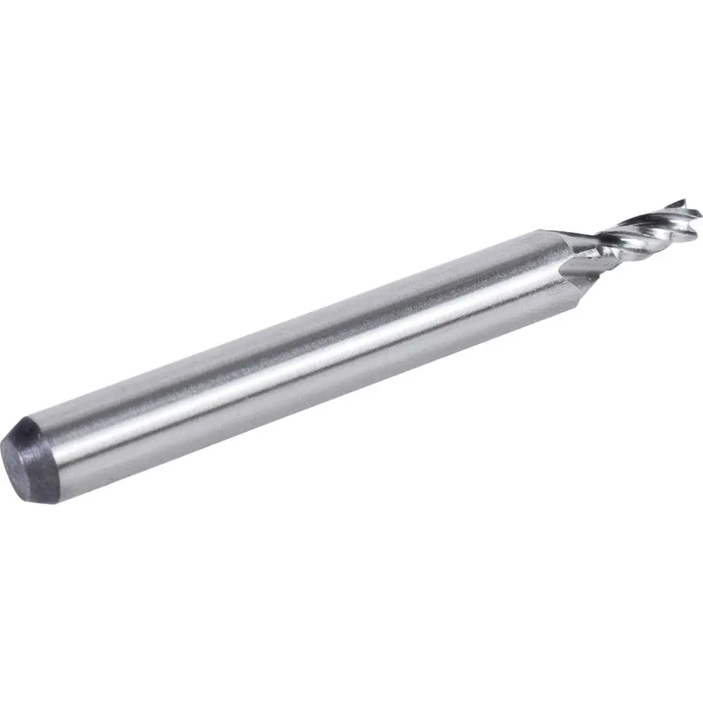 Fresa de topo reto aço rápido 3MM haste 6MM Worker — fotografia 4