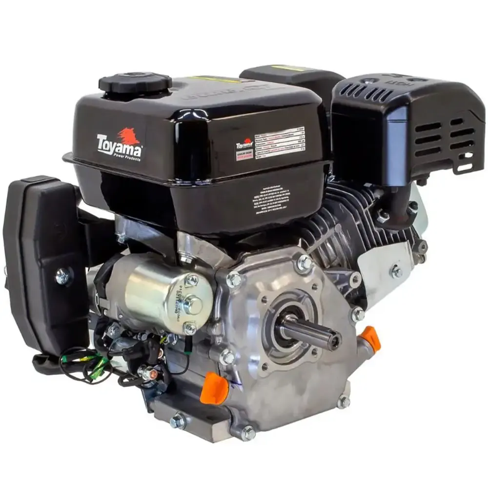 Motor gasolina 7 HP 4 tempos partida elétrica TE70EK-XP Toyama — fotografia 4