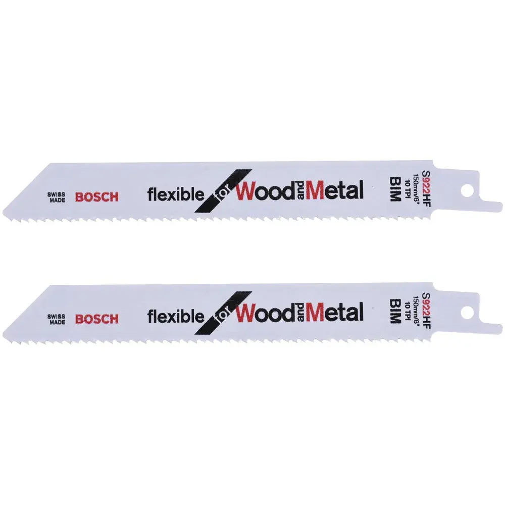 Lâminas de serra sabre 10DPP S922HF 2 peç Bosch