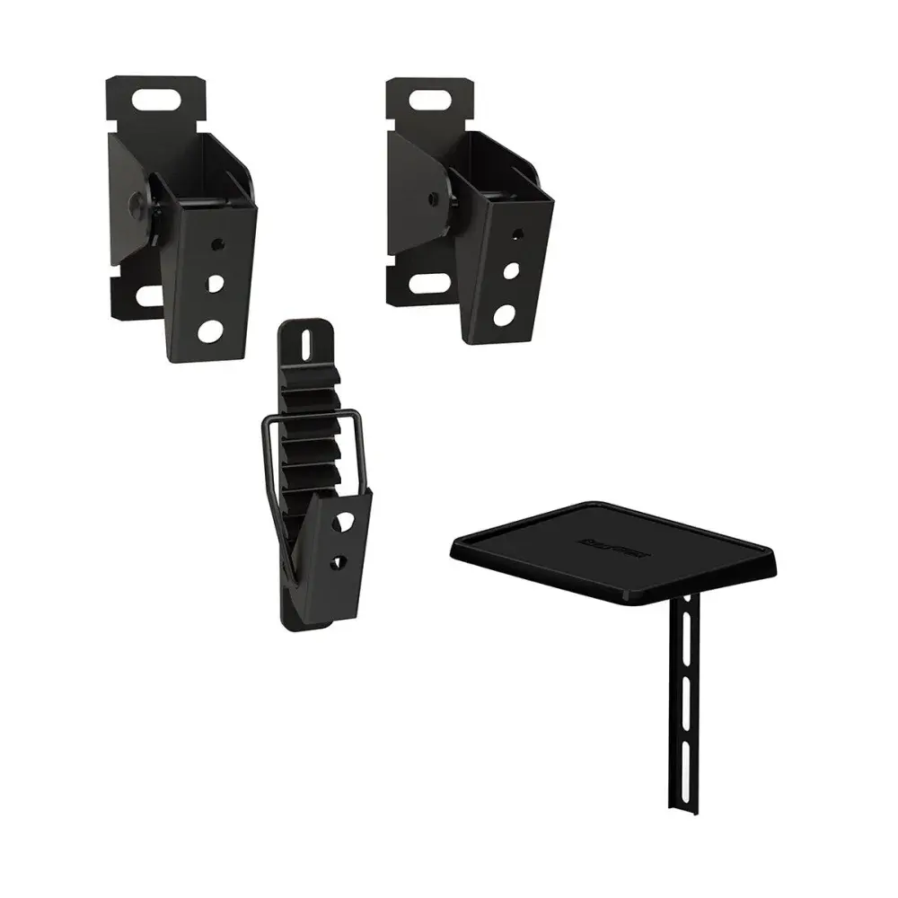 Suporte tv universal inclinável 10 a 85 preto Brasforma