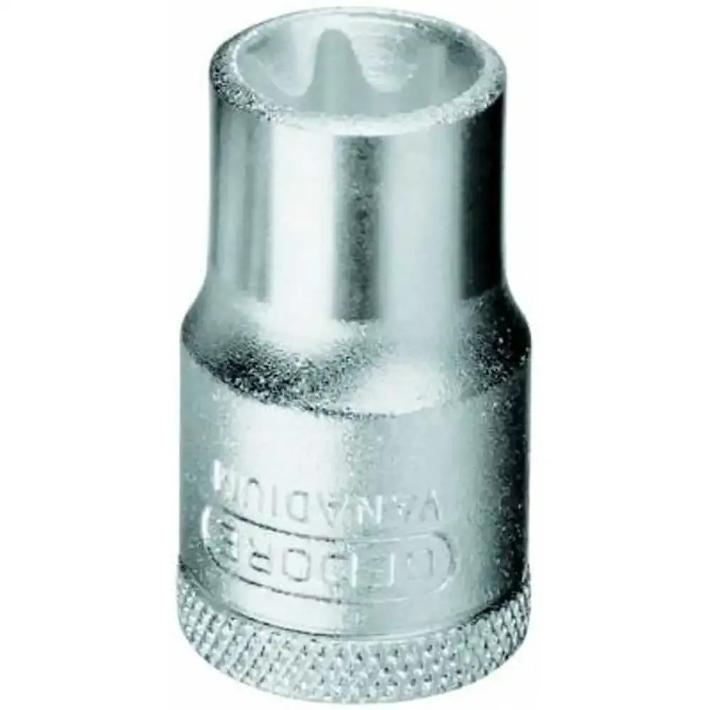 Soquete torx E12 encaixe 1/2 pol 015627 Gedore — fotografia de referência