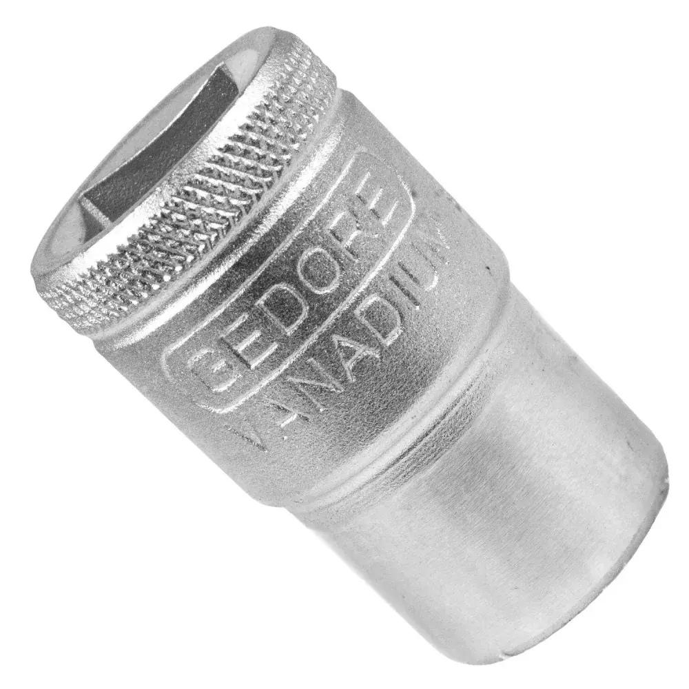 Chave soquete 14 mm estriado encaixe 1/2 Gedore — fotografia de referência