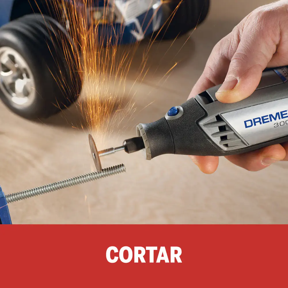 Micro retífica 3000 com 10 acessórios Dremel 110 V — fotografia 10