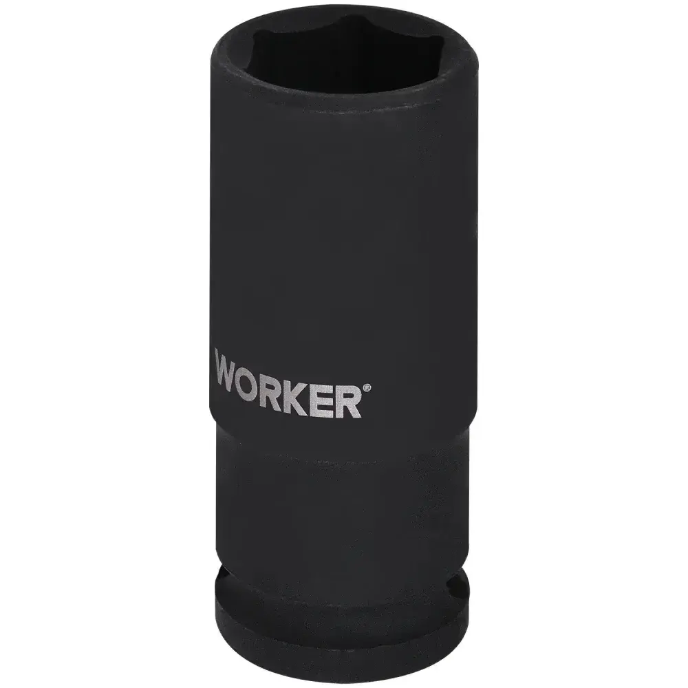 Soquete sextavado de impacto longo encaixe 1/2 22MM Worker — fotografia 8