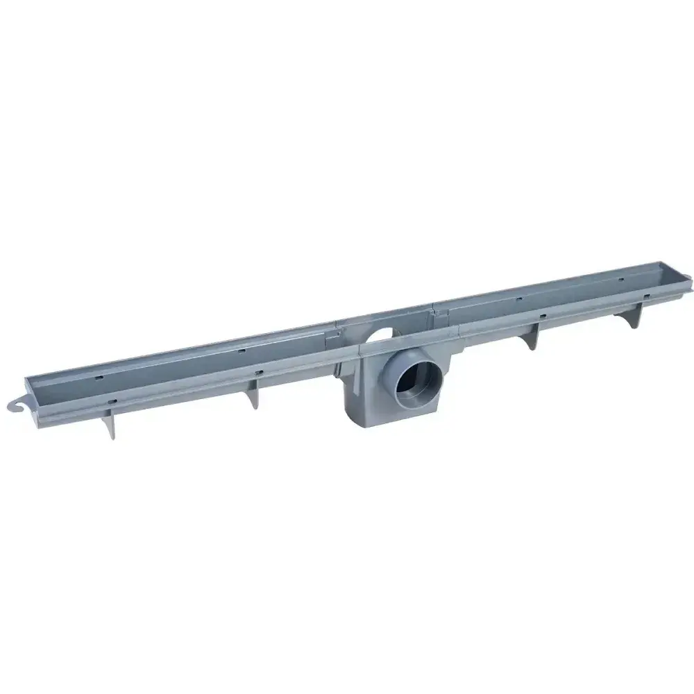 Ralo linear para esgoto inox sifonado grelha 70CM Amanco — fotografia 12