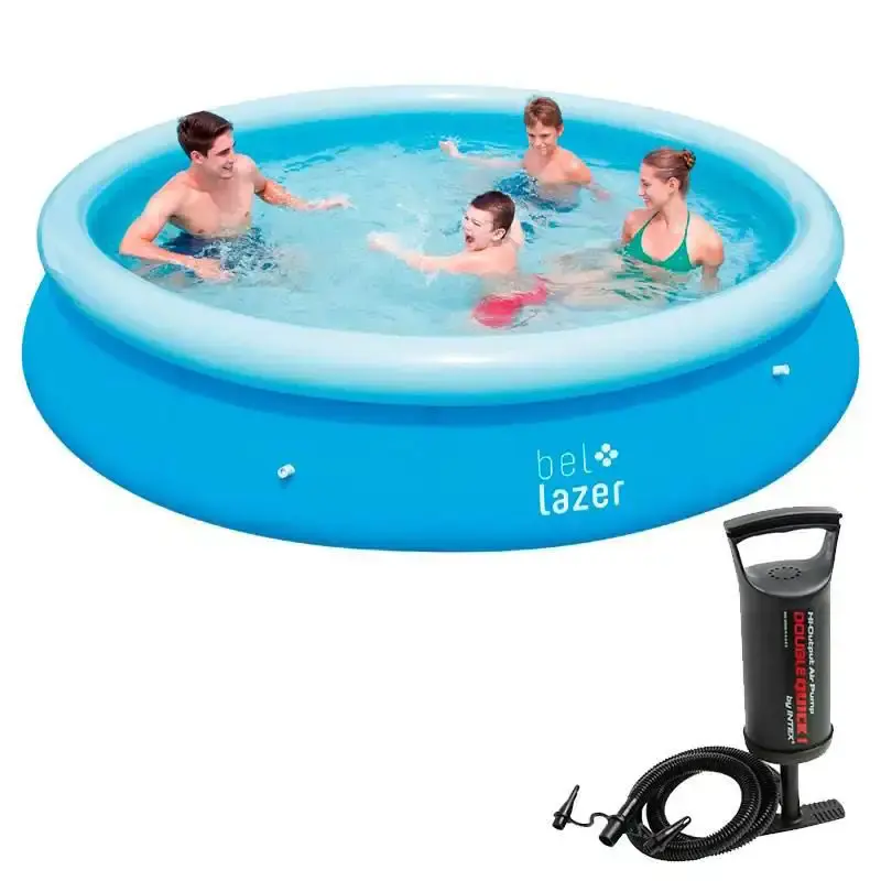 Piscina Inflável 7000 Litros 366 x 76 CM BEL + Bomba Double Quick — fotografia de referência