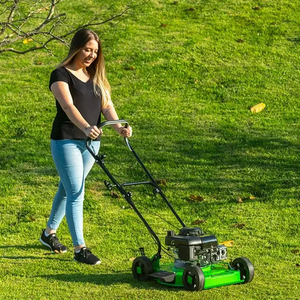 Cortador de grama gasolina 3,5 HP 4T LF-80G Trapp — fotografia 6