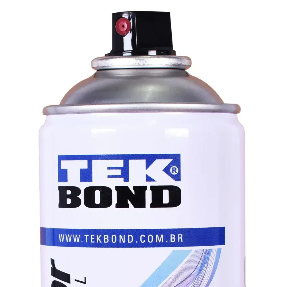 Tinta spray super color preto fosco 350ML Tekbond — fotografia 8